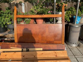 Queen Wood Bed Frame