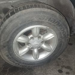 2004 Nissan Frontier Rims