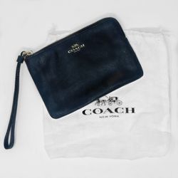 Coach Double Zip Wallet Wristlet
