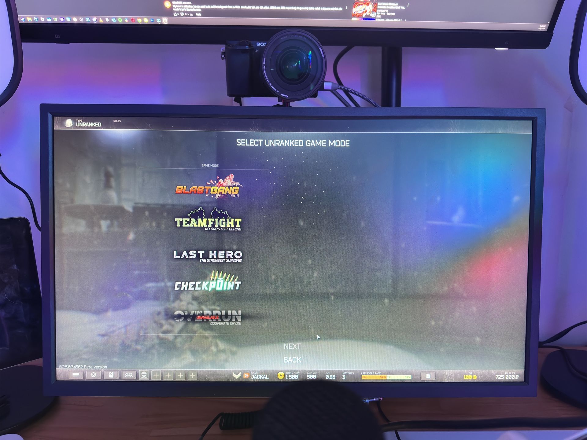 BenQ Zowie 1080p 360hz Monitor