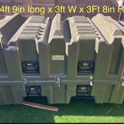 Military cargo shipping container- Last One