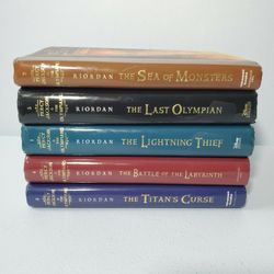 Percy Jackson 1st Edition Bookset 1-5 Hardcover Set