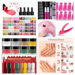 Gel, Acrylic, Dip Powder +  Kit