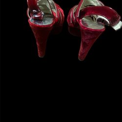 Burgundy Heels 