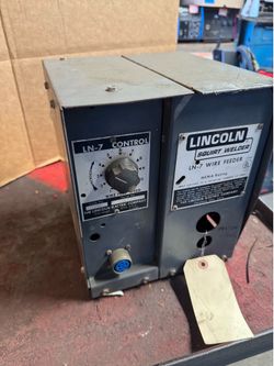 Lincoln LN7 wire feeder control box only refurbished
