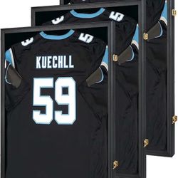 Jersey Frame Display Case 3 Pack