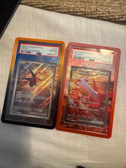 Latias SIR PSA 10 Latios IR PSA 10 Surging Sparks