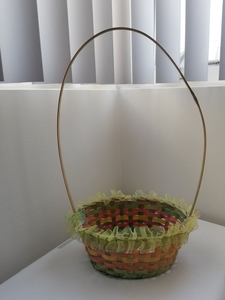 Adorable Rainbow Basket & Valentine Gift Bag