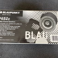 Blaupunkt P652c  New In Box  6.5” / 40W Speakers
