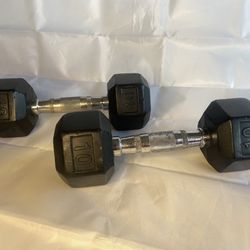 Two 10lbs Dumbbells 
