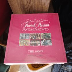 1960s Trivial Pursuit Game NIB NEW Sealed In Box Never Opened