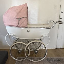 1960 Vintage Pram Silver Cross Stroller