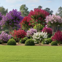 Starter Crepe Myrtle’s 3’-5’ Talk $10 Each-All Mixed together
