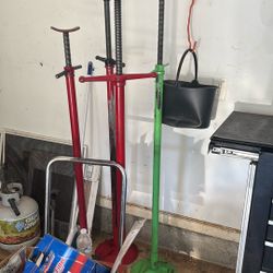 Four Auto Shop Stands. For Working On Vehicles.