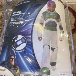 Buzz Lightyear Child Costume - Small 4-6