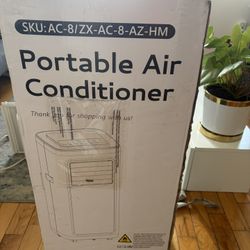 Portable Air Conditioner - 8,000 BTU Portable Air Conditioners for Room Up to 350 Sq.Ft, 4 Modes Portable Ac Units, Dehumidifier, With Remote Control,