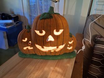 Halloween Light up Pumpkins