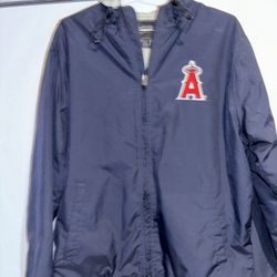 Vintage Angels Baseball Gear Jacket