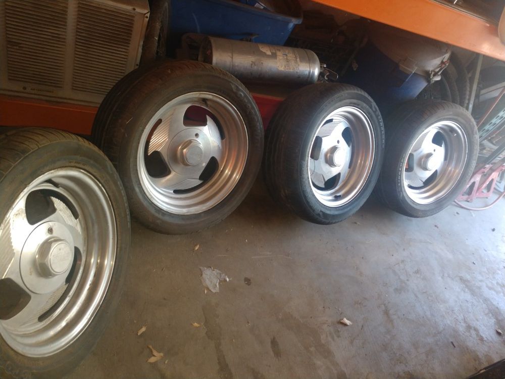 not free Universal set of four Chevy wheels came off of Camaro
