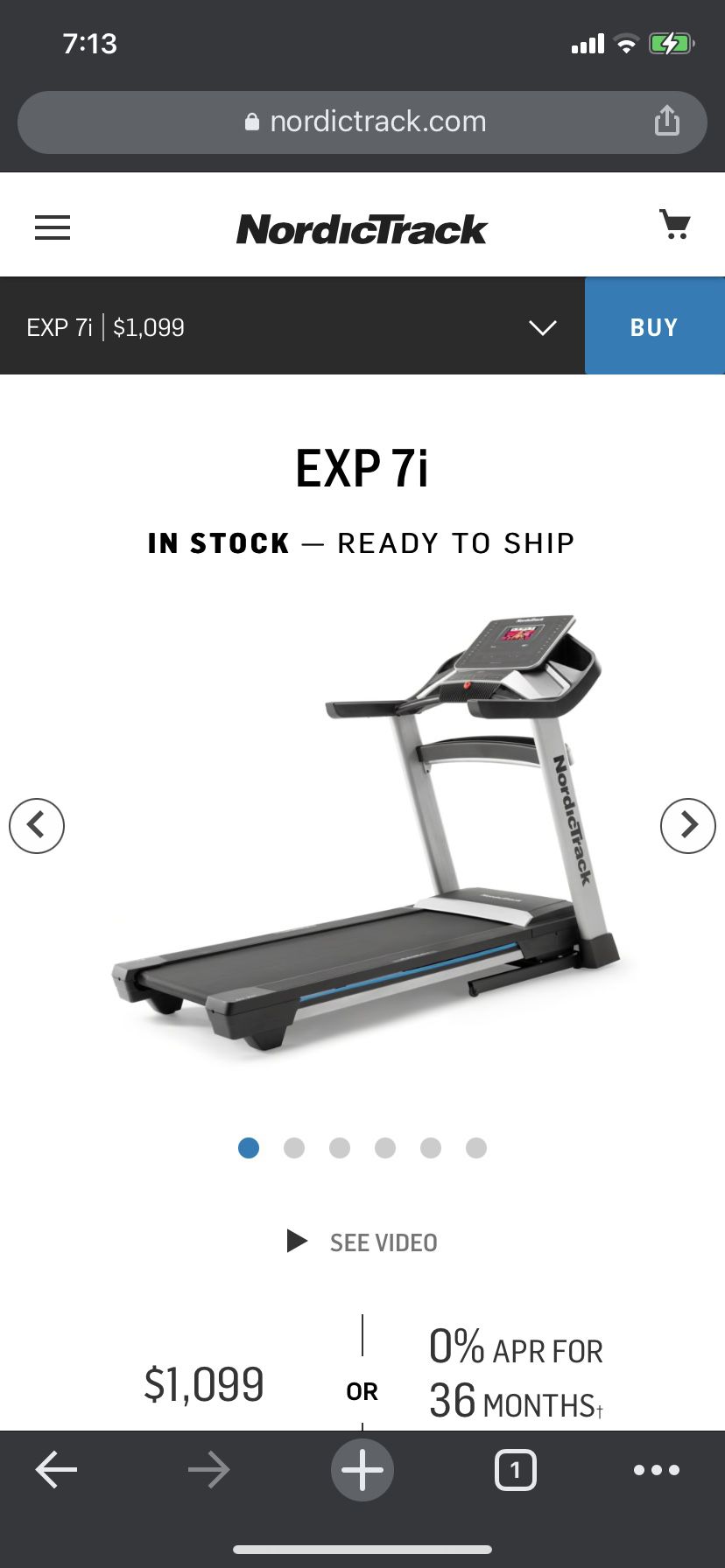 New Treadmill Parts, Nordic Trak Exp 7.1, Never Used 