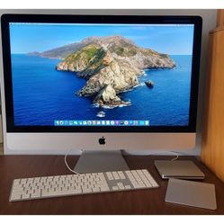 Apple iMac Desktop Large 27" Screen 2012 3.2GHz i5 8GB 1TB & Extras
