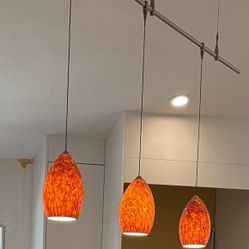 Pendant Light Fixture - 3 Fixtures