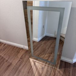 Frameless Bathroom Mirror / Wall Mirror 43 x 24.5