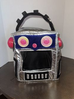 Elope Robot Helmet Mask Silver 