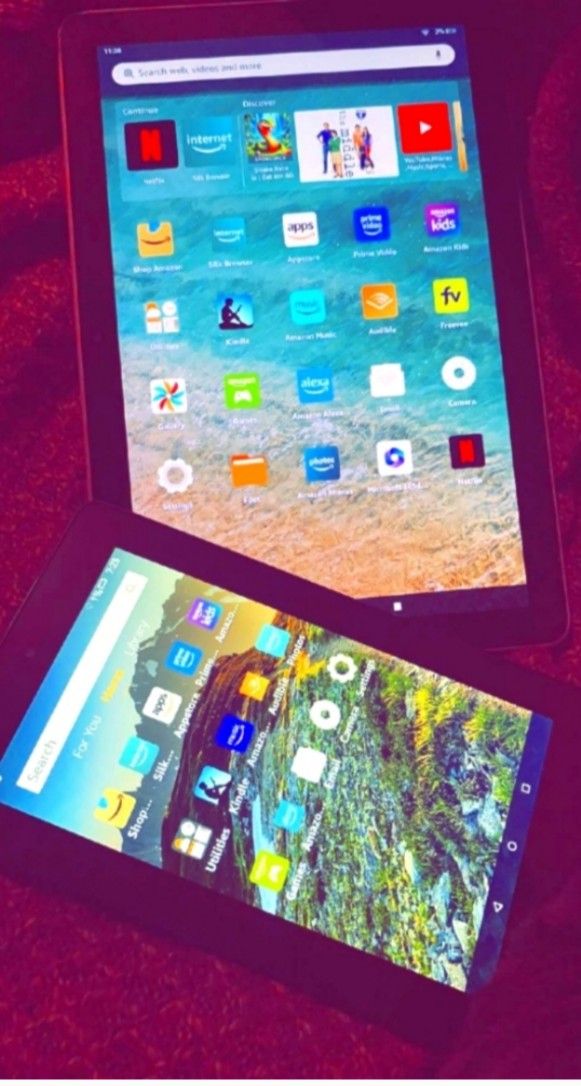 2 Kindle Fire Tablets