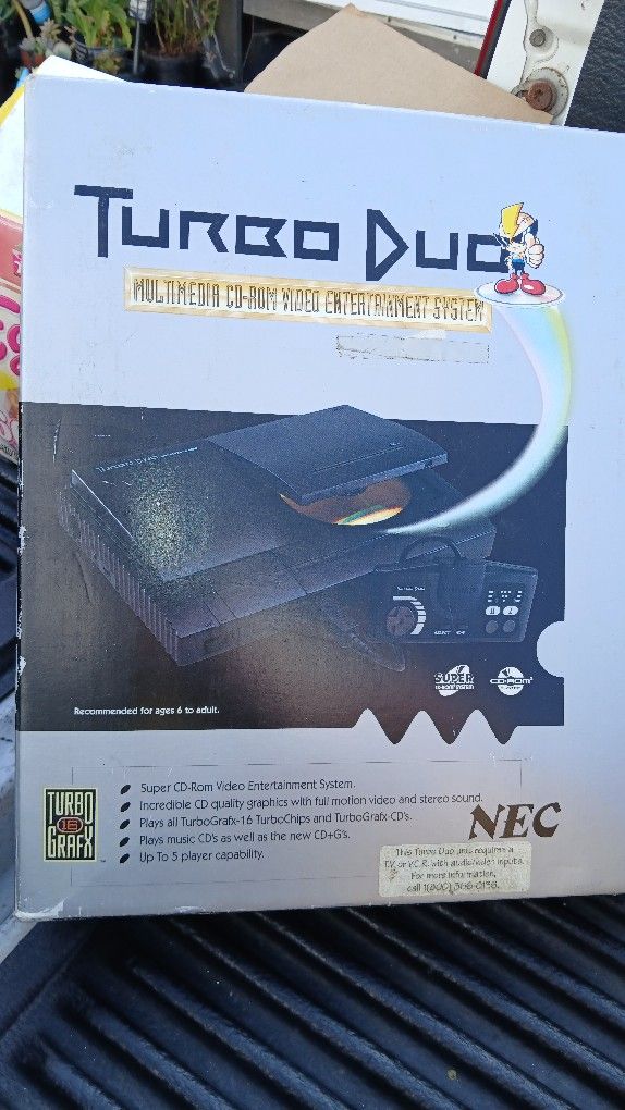 Old Skool Turbo Duo Game System