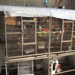 Cage with everything