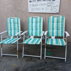 3 Beach Chair