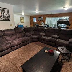 Recliner Sectional...3  Sections
