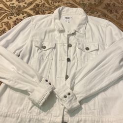 White Jean Jacket Brand Name 