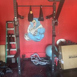 Titan Folding Squat Rack