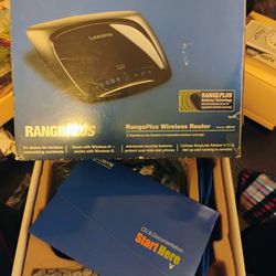 Linksys By Cisco Range Plus Wireless Router