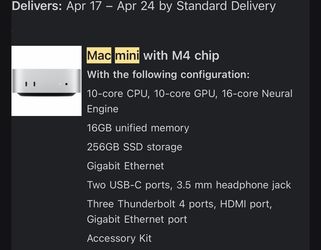 Mac mini M4