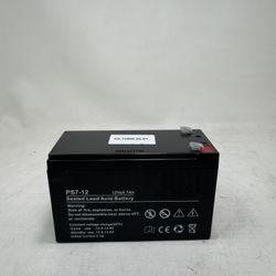 PS7-12 Sealed Lead Acid Battery 12 Volts 7Ah