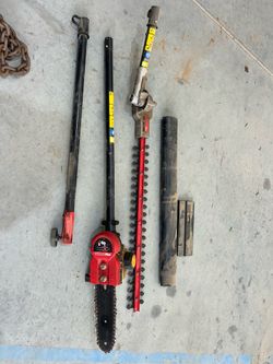 Chainsaw hedger attachment