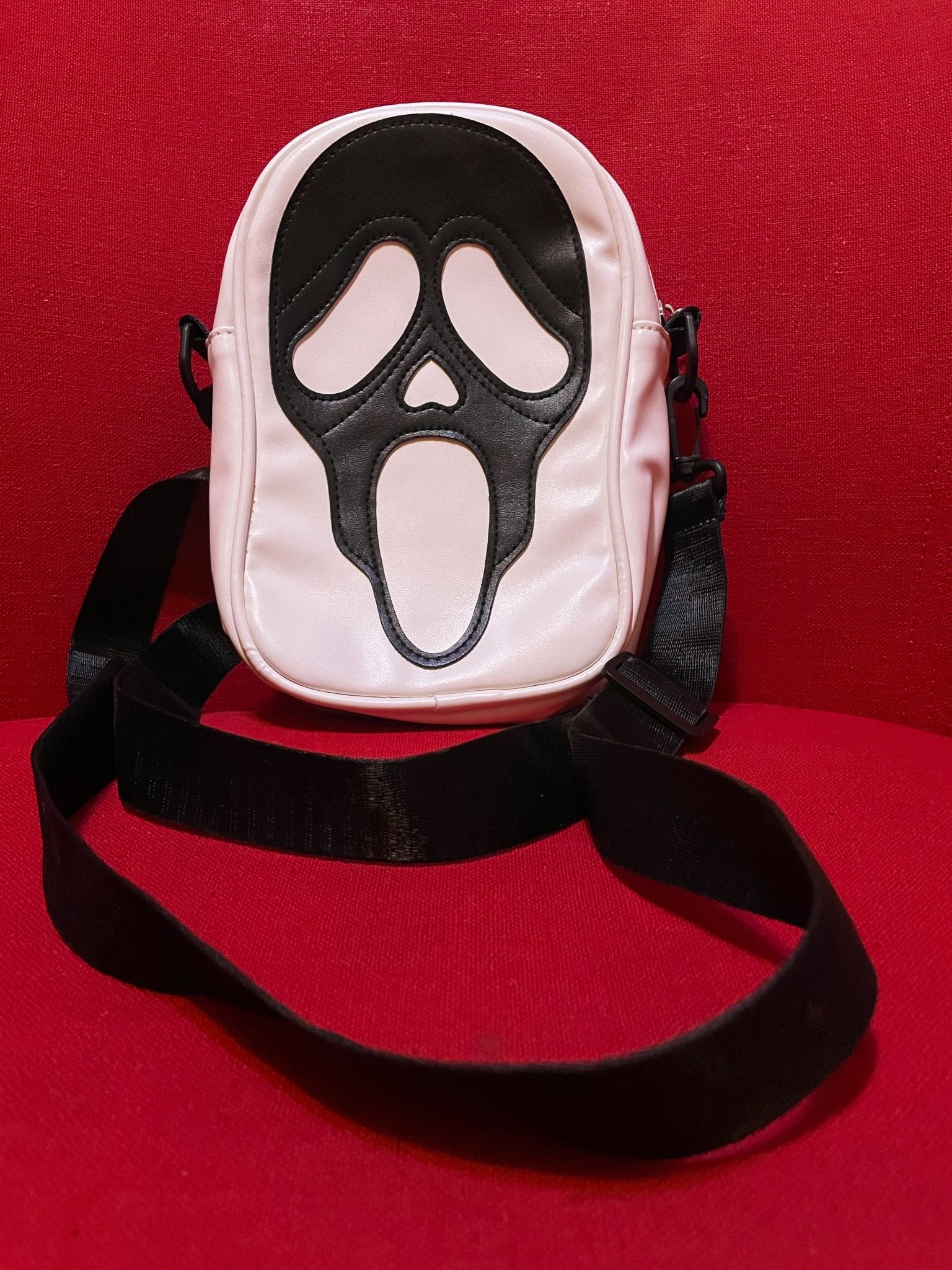 SCREAM Leather Crossbody Bag