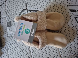 Carter's Baby booties 0-3 Months