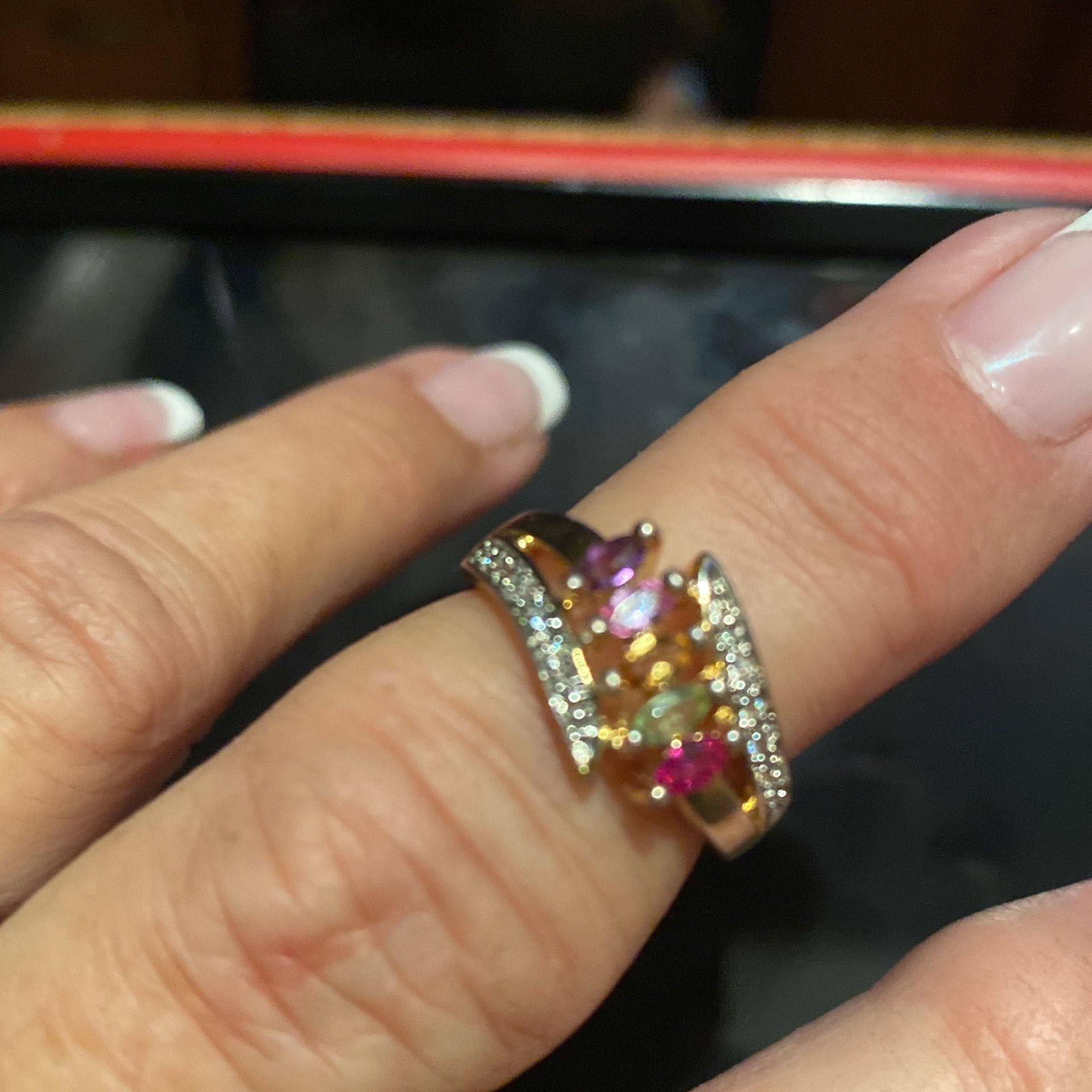 Mothers Ring- 5 Different Birth Stones