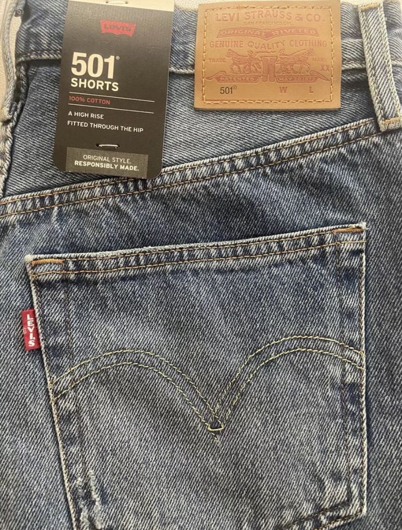levis 501 shorts women 28