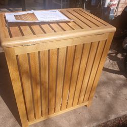 Spa Style Bamboo Laundry Hamper