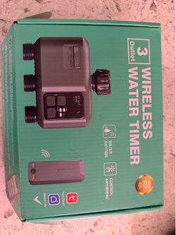3 Outlet Smart Hose Watering with WiFi Irrigation Controller