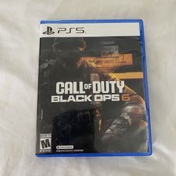 Call Of Duty Black ops 6 PS5