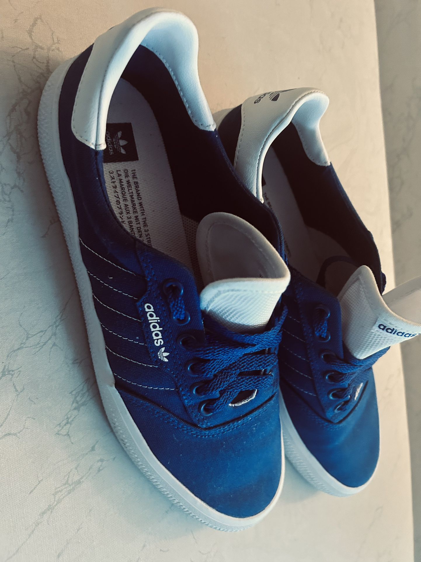 ADIDAS 3MC SKATEBOARD BLUE MEN’S SHOE SIZE 11