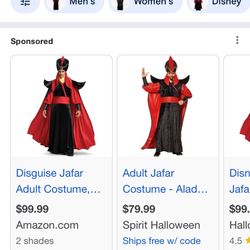Adult Jafar Costume