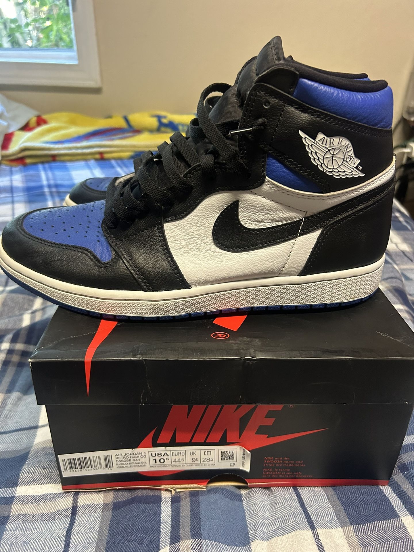 Jordan 1 Retro OG High Royal Toe