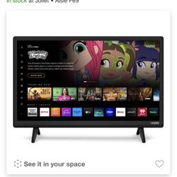 24” Smart Tv Vizio Opened Box Never Used